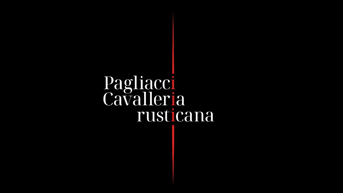 Afiche de Pagliacci - Cavalleria rusticana