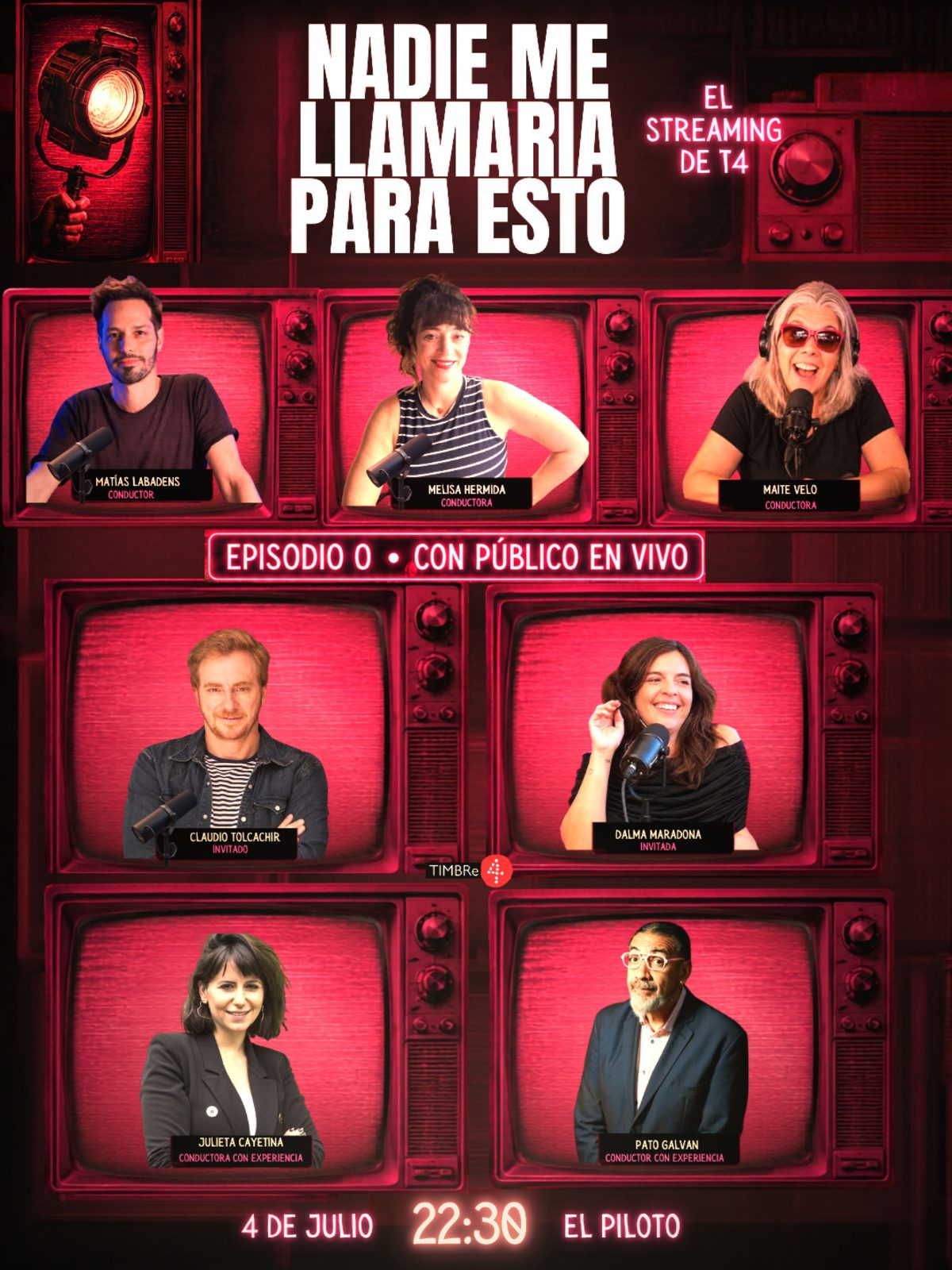 Afiche de Nadie me llamaría para esto
