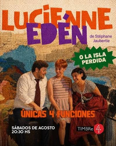Afiche de Lucienne Edén o la isla perdida