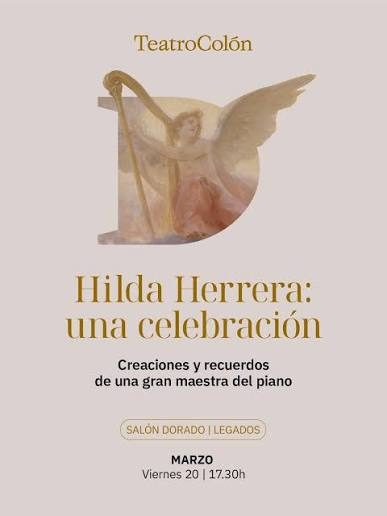 Afiche de Legados - Hilda Herrera: una celebración