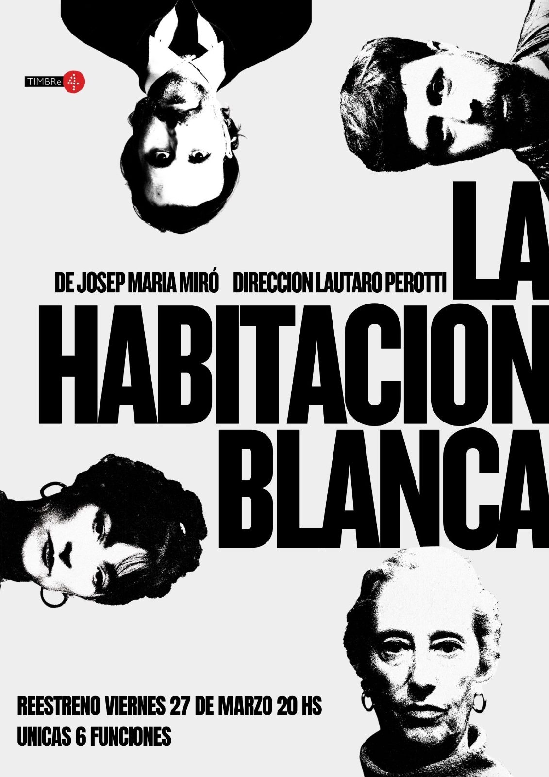 Afiche de La habitación blanca