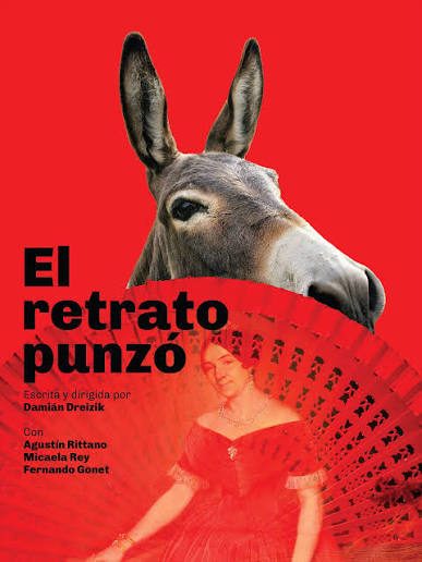 Afiche de El retrato punzó