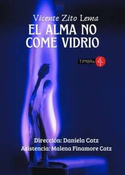 Afiche de El alma no come vidrio