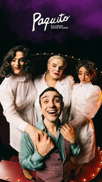 Afiche de Paquito (La cabeza contra el suelo)
