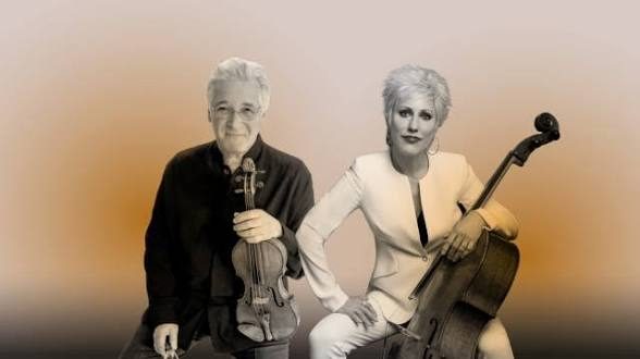 Afiche de Pinchas Zukerman y Amanda Forsyth