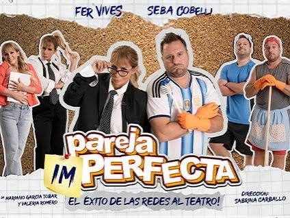 Afiche de PAREJA IMPERFECTA .
