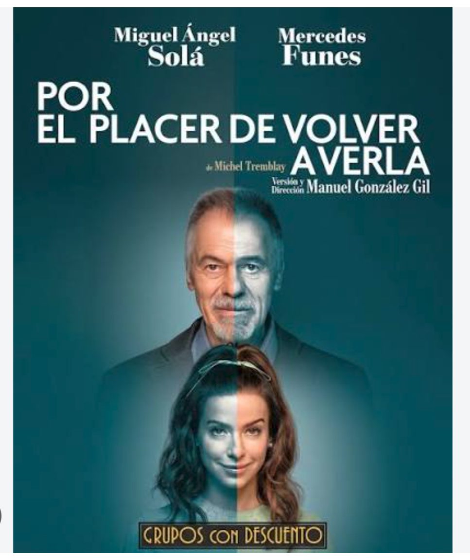 Afiche de Por el placer de volver a verla