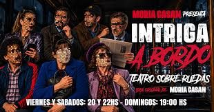 Afiche de Intriga a bordo