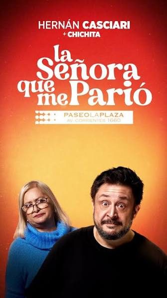 Afiche de La Señora que me parió