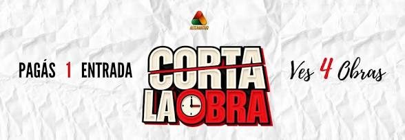 Afiche de Corta la obra