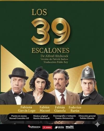 Afiche de Los 39 escalones
