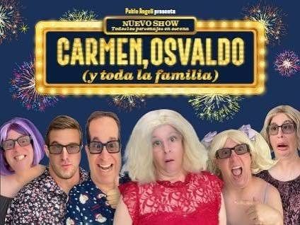 Afiche de Carmen, Osvaldo y toda la familia