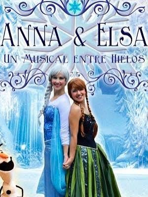 Afiche de Anna y Elsa: un musical entre hielos