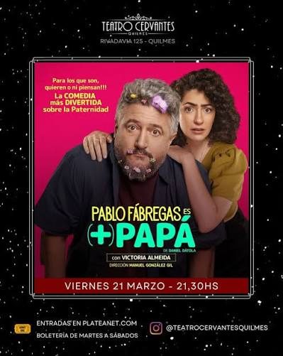 Afiche de Pablo Fabregas es mas papa