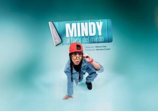 Afiche de Mindy a favor del miedo