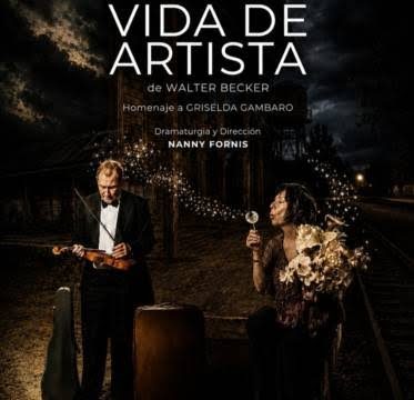 Afiche de Vida de artista