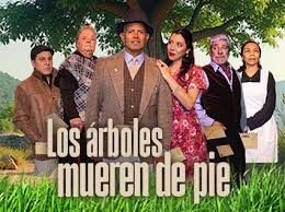 Afiche de Los árboles mueren de pie