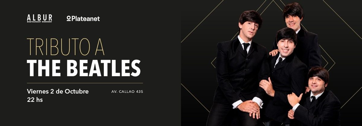 Afiche de Tributo a the beatles