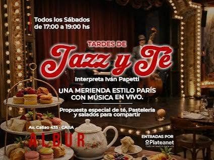 Afiche de TARDES DE JAZZ Y TE - IVAN PAPETTI