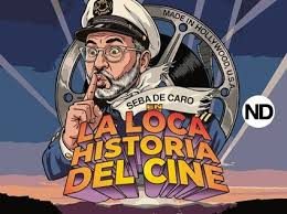 Afiche de La loca historia del cine