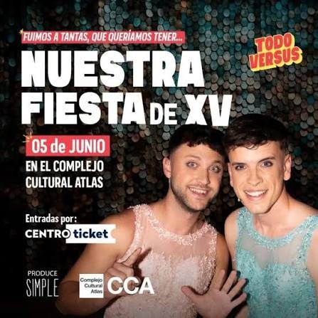 Afiche de Nuestra fiesta de xv - todo versus