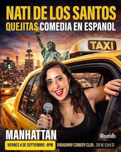 Afiche de NATI DE LOS SANTOS . QUEJITAS