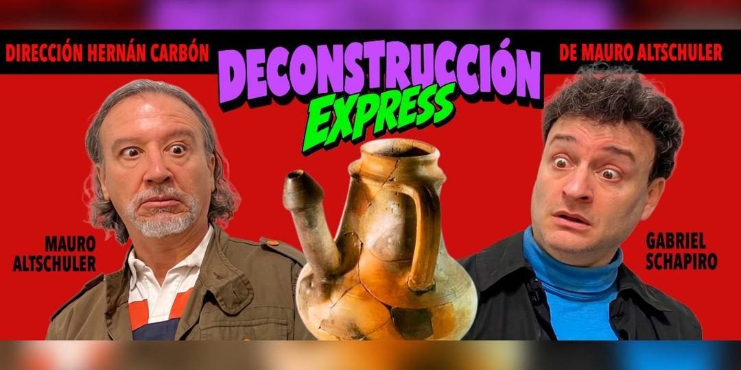 Afiche de Deconstrucción express