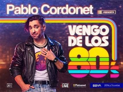 Afiche de Vengo de los 80´s
