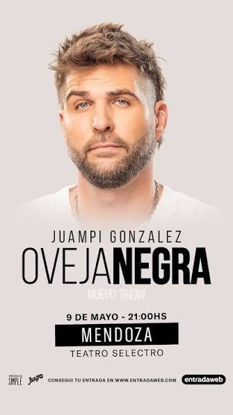 Afiche de Juampi González - Oveja Negra