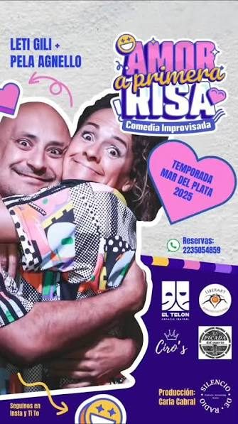 Afiche de Amor a primera risa