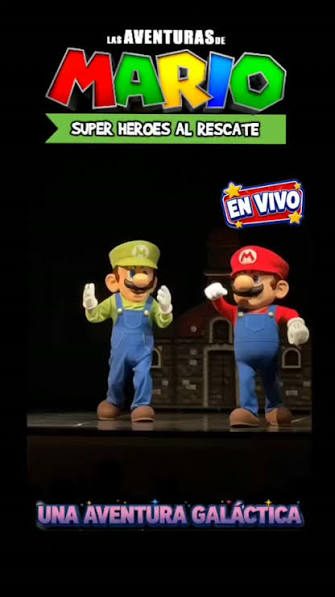 Afiche de LAS AVENTURAS DE MARIO - SUPER HEROES AL RESCATE