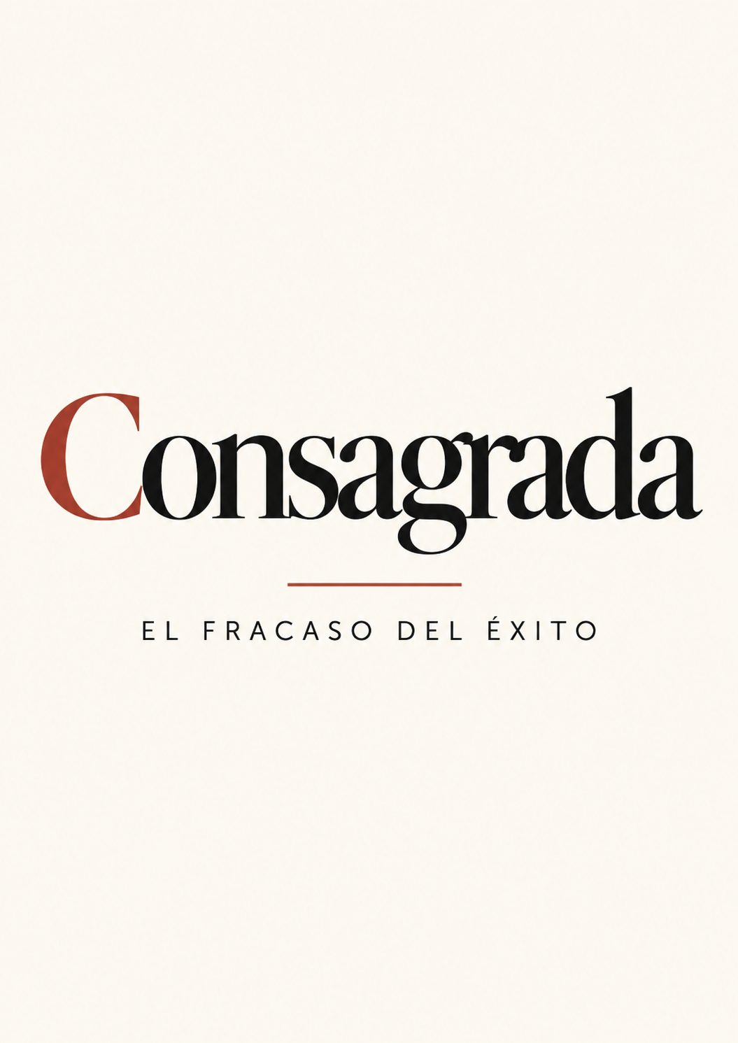 Afiche de Consagrada