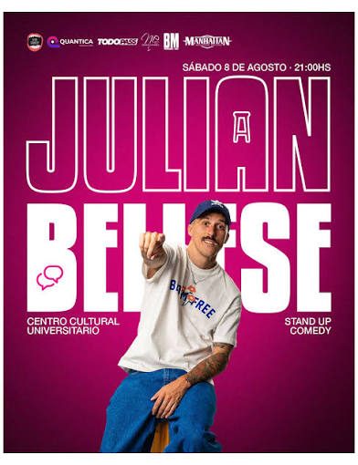 Afiche de JULI BELLESE - STAND UP COMEDY