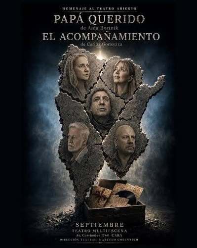Afiche de Homenaje a teatro abierto