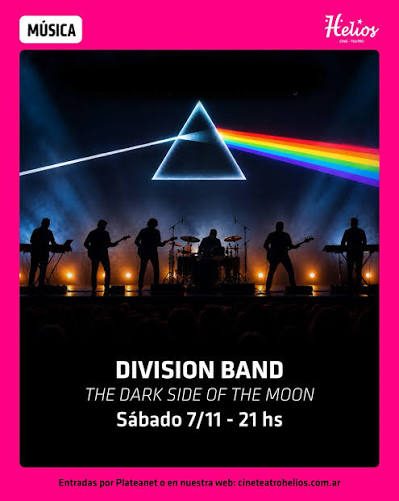 Afiche de Division band - the dark side of the moon