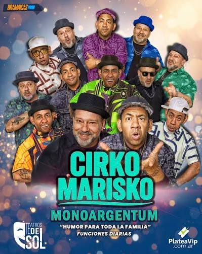 Afiche de CIRKO MARISKO - MONOARGENTUM .