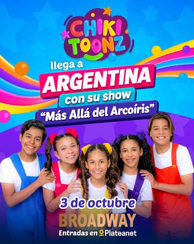 Afiche de CHIKITOONZ - MAS ALLA DEL ARCOIRIS