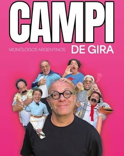 Afiche de CAMPI DE GIRA - MONOLOGOS ARGENTINOS
