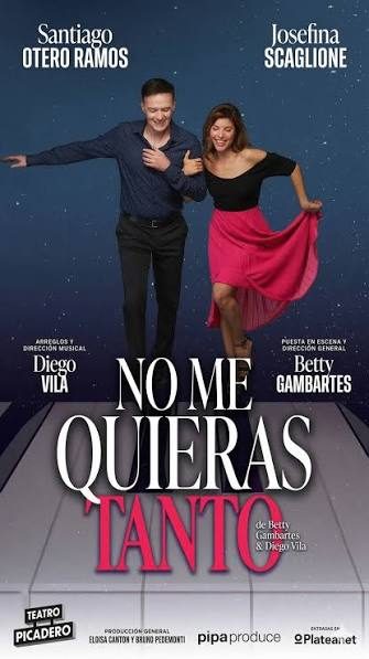 Afiche de No me quieras tanto