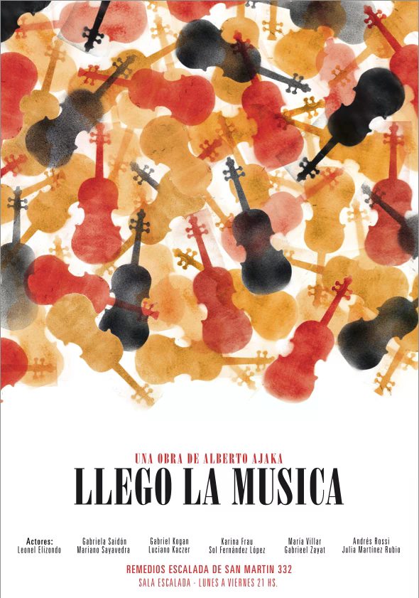 Afiche de ¡Llegó la música!