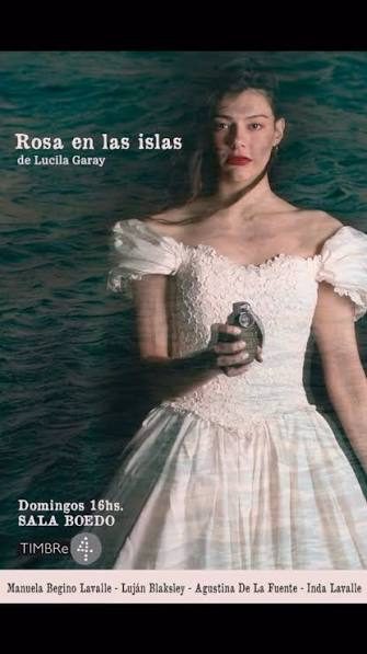 Afiche de Rosa en las islas